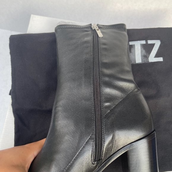 Schutz Amellie Bootie Black 10 - Picture 6 of 10